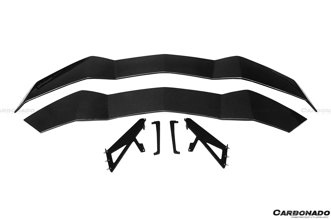 2011-2021 Lamborghini Aventador RZS Style Carbon Fiber Trunk Spoiler Wing