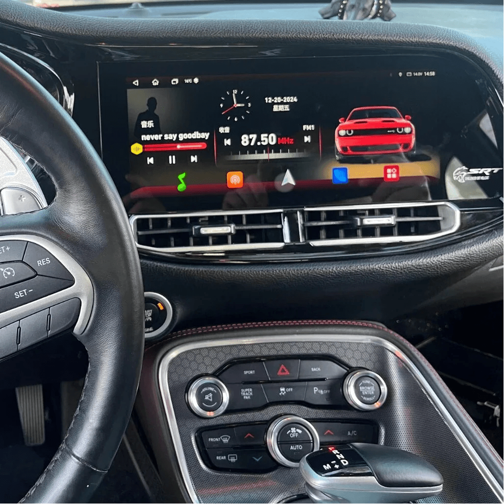 Dodge Charger 12.3 Inch Vertical Touchscreen CarPlay Infotainment System 2015-Up