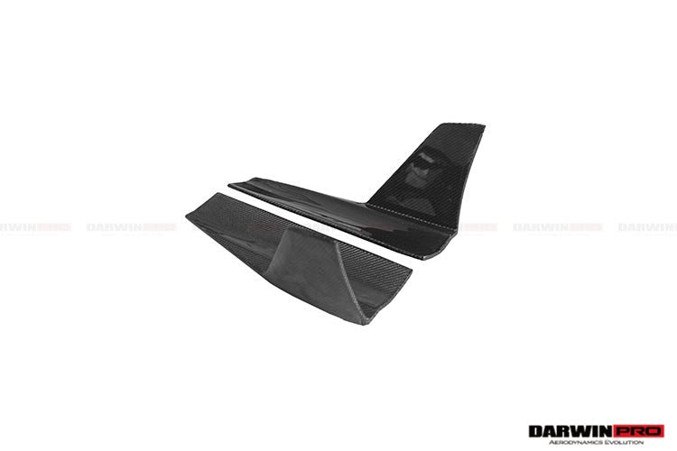 2013 - 2016 Audi S3 & A3 Sline Sedan BKSS Style Side Skirts with Winglets