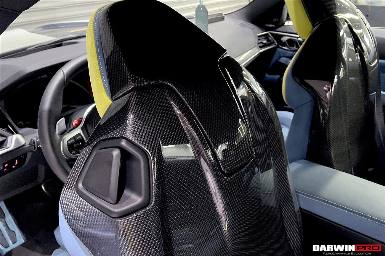2021-2025 BMW M4 G82/G83 Carbon Fiber Seat-Back Cover