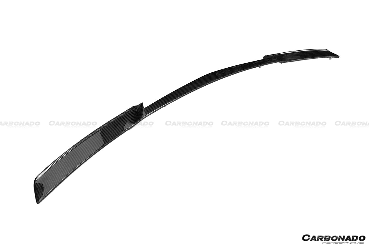 2013 - 2019 Corvette C7 Z51 Z06 Grandsport AR Style Carbon Fiber Trunk Spoiler