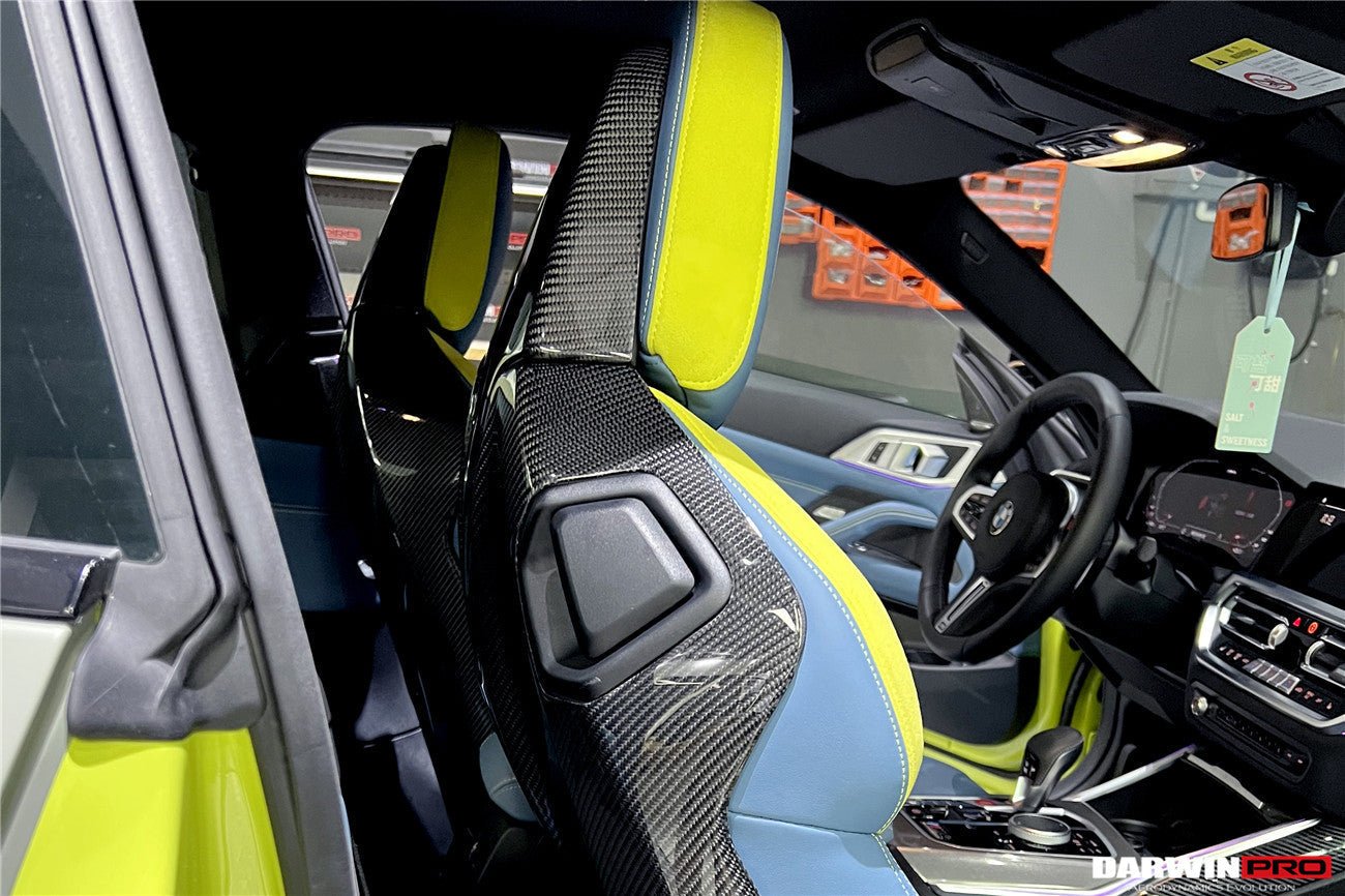 2021-2025 BMW M4 G82/G83 Carbon Fiber Seat-Back Cover