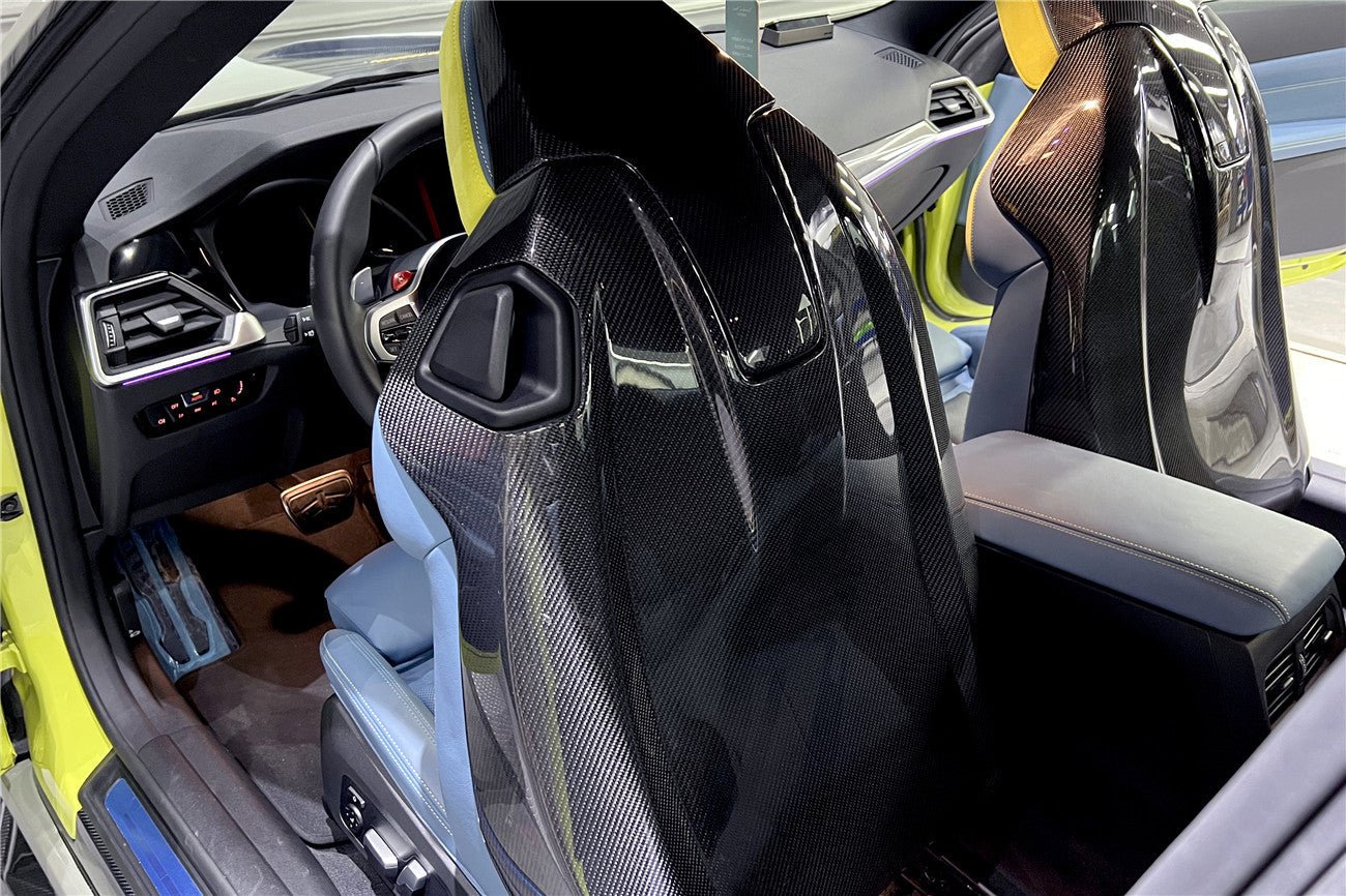 2021-2025 BMW M4 G82/G83 Carbon Fiber Seat-Back Cover