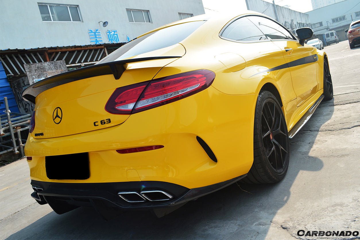 2015 - 2021 Mercedes Benz C-Class W205 Coupe RT-II Style Trunk Spoiler
