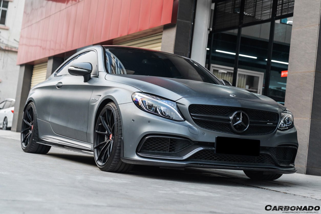 2015 - 2021 Mercedes Benz C-Class W205 Coupe PS Style Side Skirts