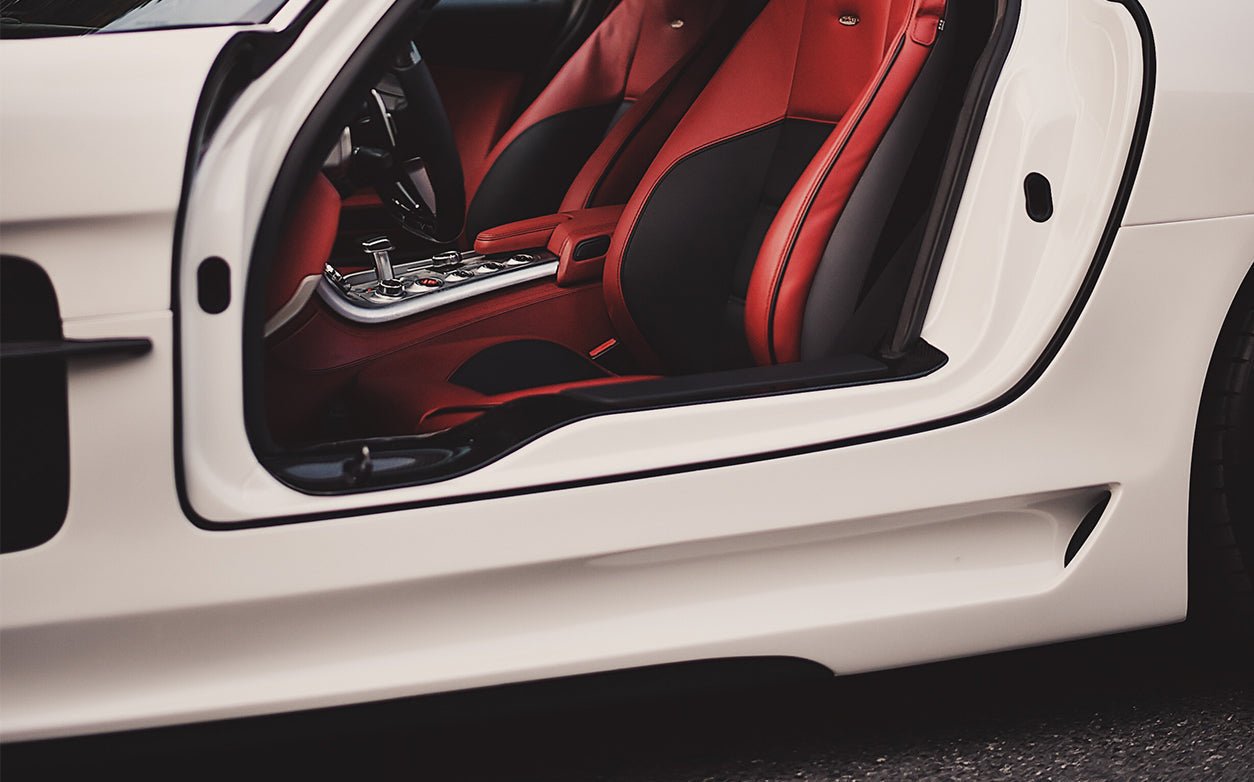 2010 - 2015 Mercedes Benz W197 SLS AMG BKSS Style Side Skirts & Fender