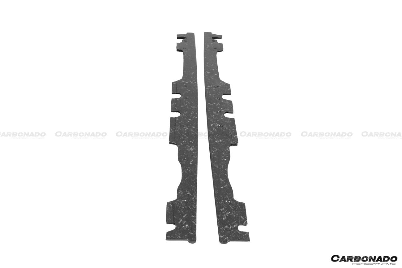2008-2012 BMW M3 E92/E93 ET Style Carbon Fiber Side Skirts Under Board