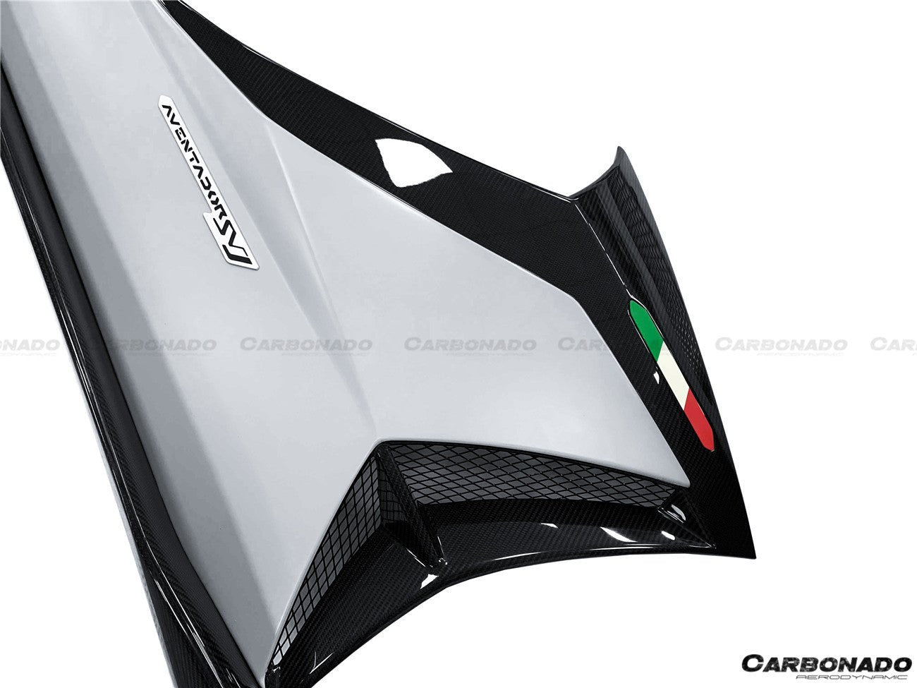 2011-2021 Lamborghini Aventador SVJ Style Dry Carbon Fiber Side Skirts