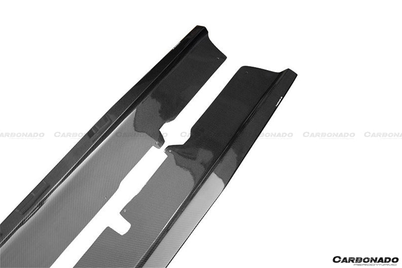 2015 - 2019 Lamborghini Huracan LP610 & LP580 RZS Style Carbon Fiber Side Skirts Under Board