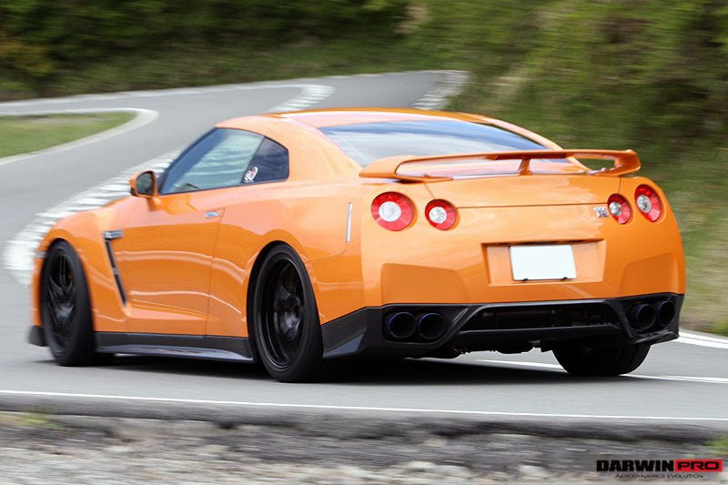 2008 - 2022 Nissan GTR R35 CBA/DBA ZEL Style Carbon Fiber Side Skirts