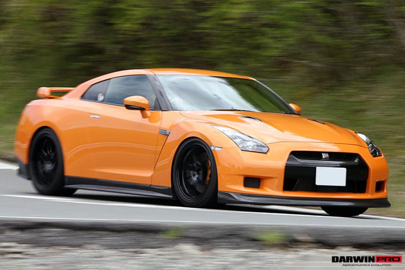 2008 - 2022 Nissan GTR R35 CBA/DBA ZEL Style Carbon Fiber Side Skirts