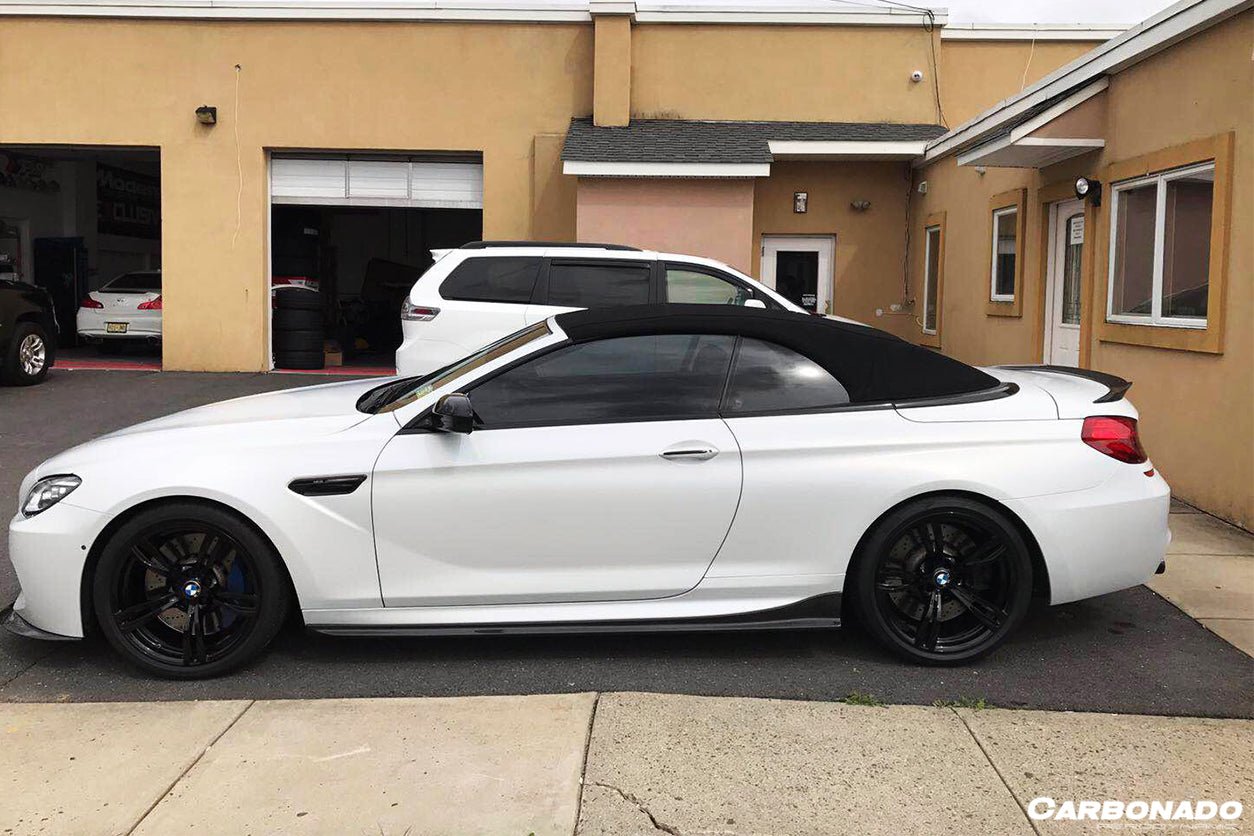 2011-2018 BMW 6 Series F12/M6 Convertiable VRS Style Carbon Fiber Trunk Spoiler