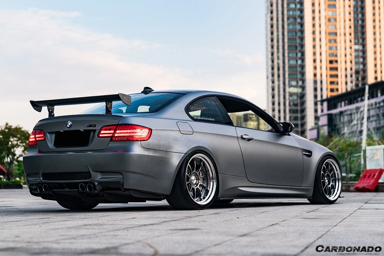 2008-2012 BMW M3 E92 E93 VA Style Carbon Fiber Rear Diffuser with Lip