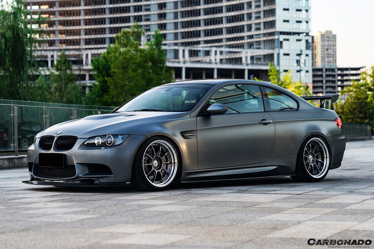 2008-2012 BMW M3 E92/E93 ET Style Carbon Fiber Side Skirts Under Board