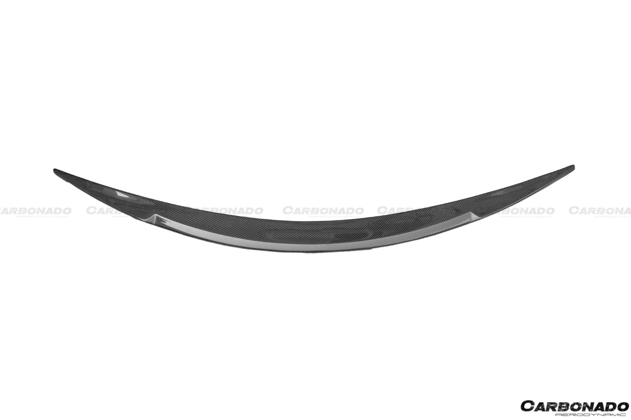 2012 - 2015 Tesla S Pre-facelift RS Style Carbon Fiber Trunk Spoiler