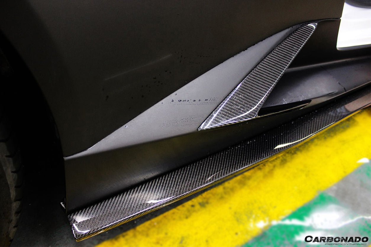 2015 - 2019 Lamborghini Huracan LP610&LP580 RZS Style Side Skirts Vent Canards