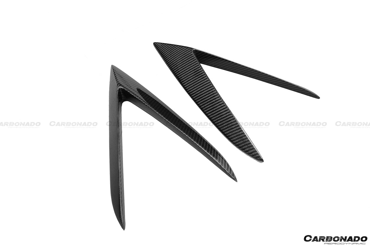 2015 - 2019 Lamborghini Huracan LP610&LP580 RZS Style Side Skirts Vent Canards