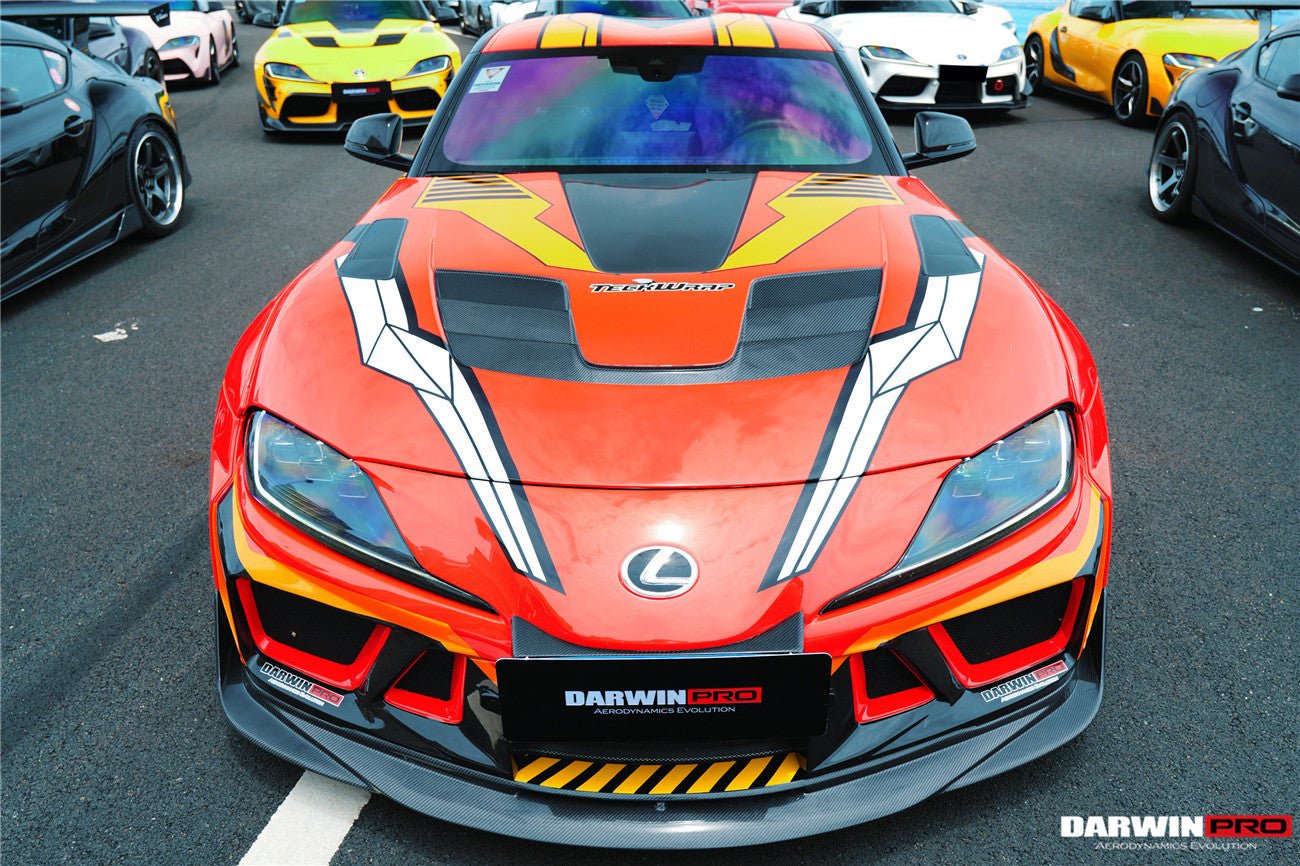 Toyota GR Supra A90 A91 Carbon Fiber Hood (2019–2025)
