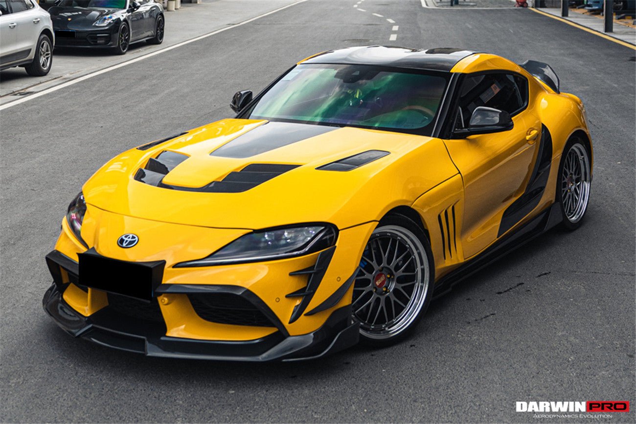 Toyota GR Supra A90 A91 Carbon Fiber Hood (2019–2025)