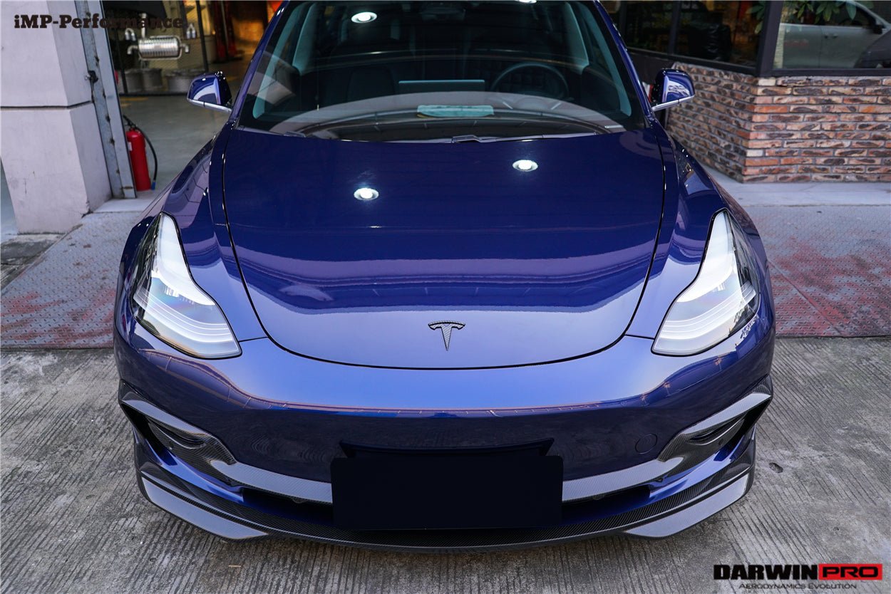 2017 - 2023 Tesla Model 3 IMP Performance Carbon Fiber Front Lip