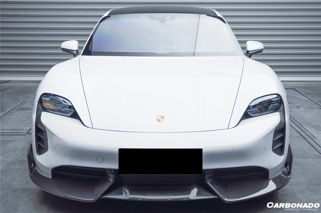 2019 - 2024 Porsche Taycan & 4 & 4S & GTS & TURBO CADO Style Front Lip