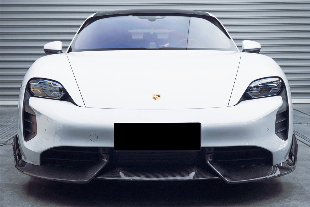 2019 - 2024 Porsche Taycan & 4 & 4S & GTS & TURBO CADO Style Front Lip