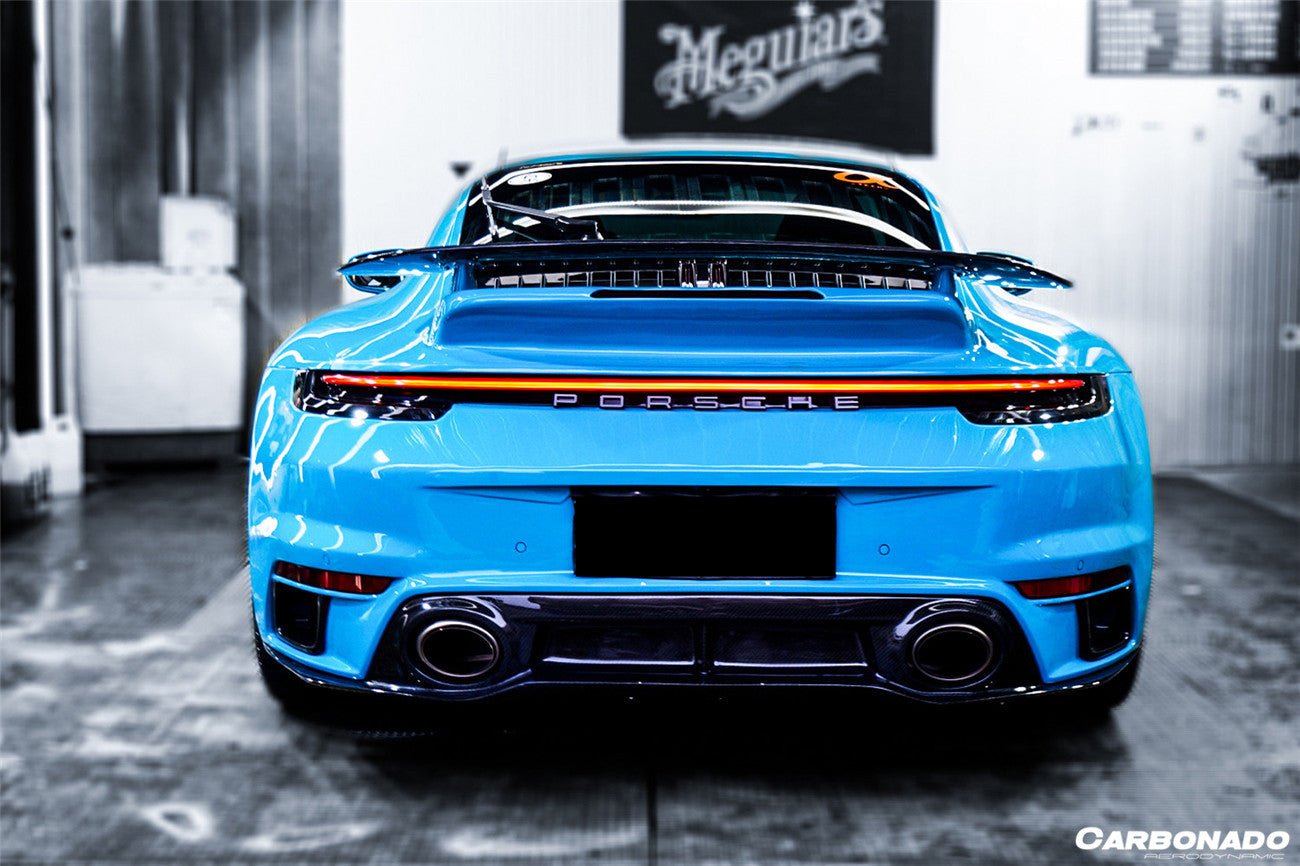 2019 - 2023 Porsche 911 992 Carrera/S/4/4S/Targa/Cabriolet Turbo Style Rear Bumper