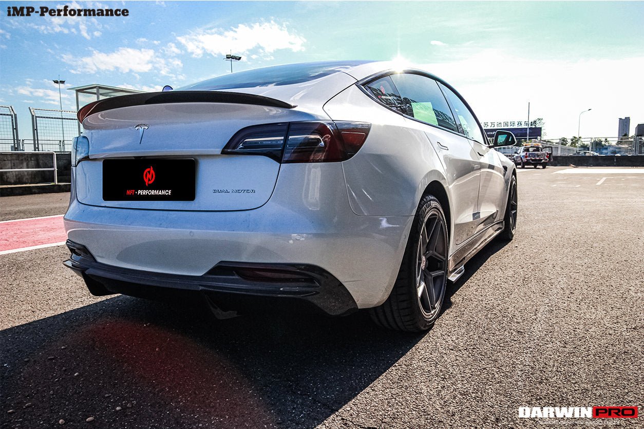 2017 - 2023 Tesla Model 3 IMP Performance Carbon Fiber Rear Lip