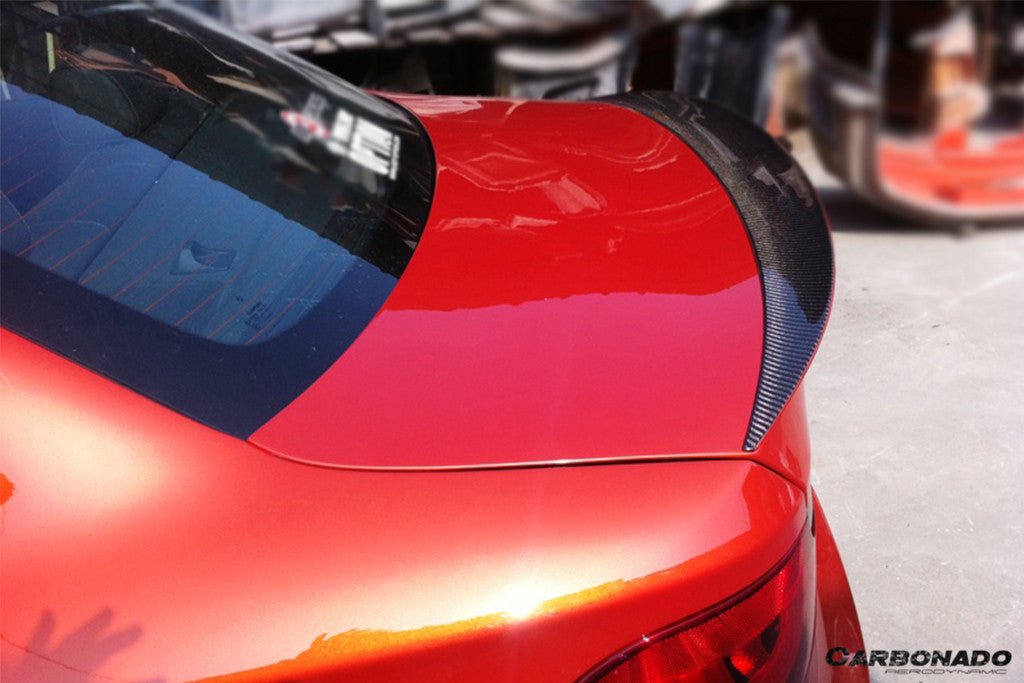 2008-2013 BMW E82 1M Series RZ Style Carbon Fiber Trunk Spoiler