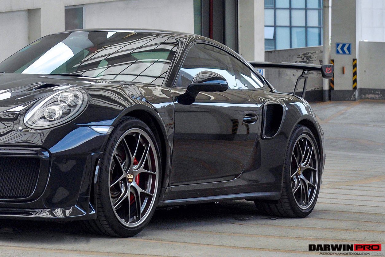 2013 - 2019 Porsche 991 Turbo/S GT2RS Style Carbon Fiber Quarter Panel Side Scoops