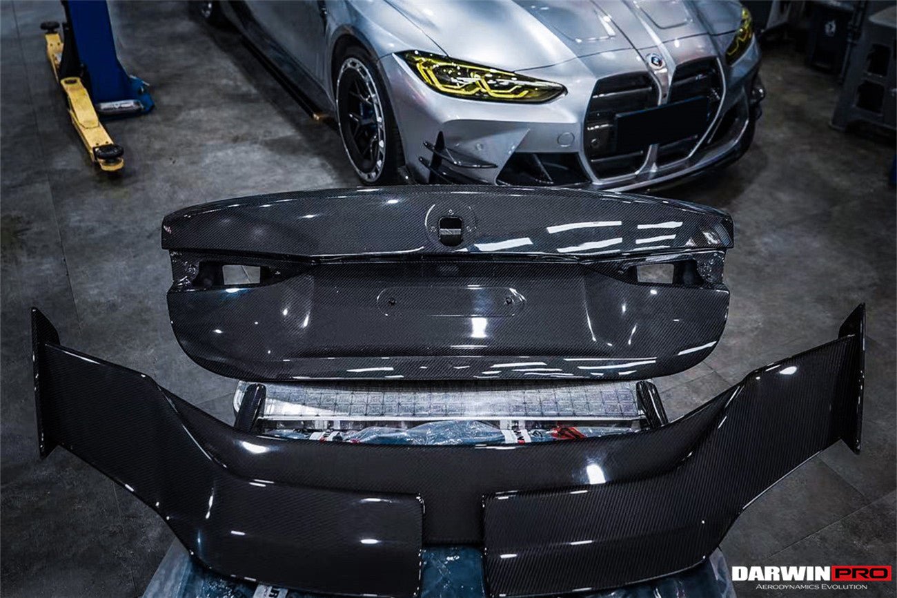 2021-2025 BMW M4 G82 & 4 Series G22 BKSSII Style Carbon Fiber Trunk Spoiler