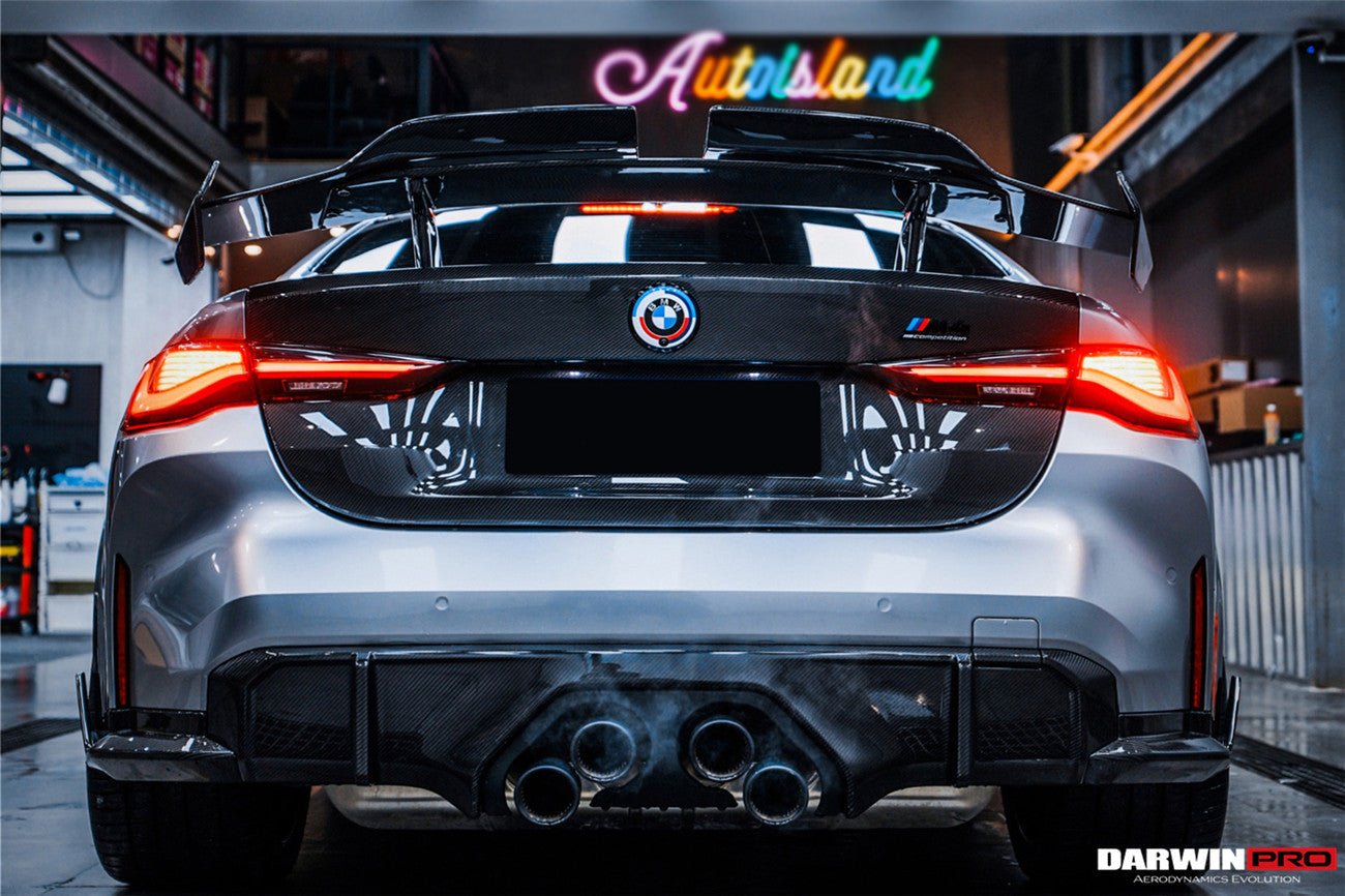 2021-2025 BMW M4 G82 & 4 Series G22 BKSSII Style Carbon Fiber Trunk Spoiler