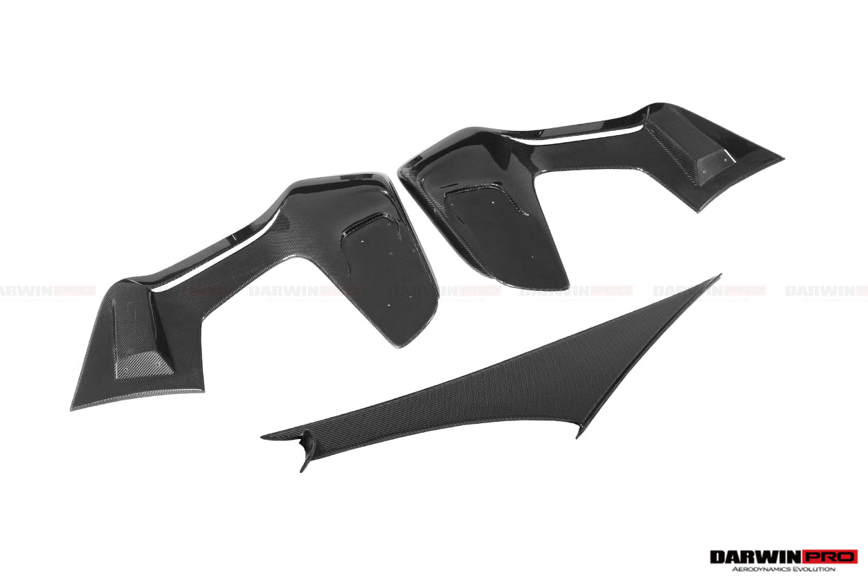 2017 - 2022 McLaren 720S Se²GTR Style Trunk Wing with Side Winglets