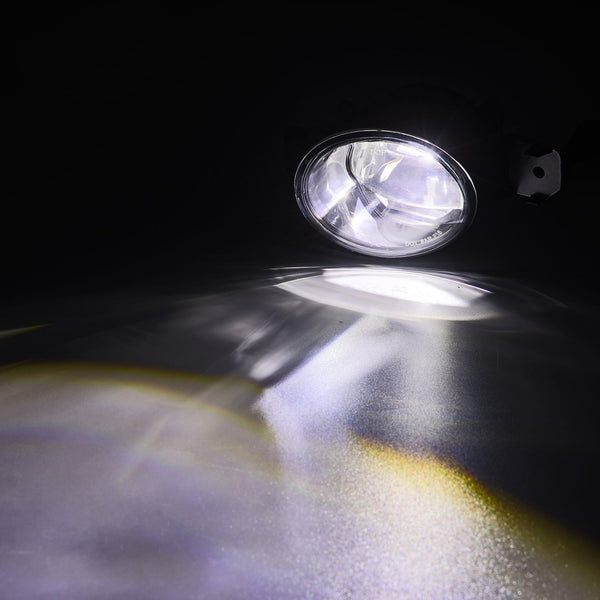 Universal Nissan Dual Color LED Projector Fog Lights | AlphaRex