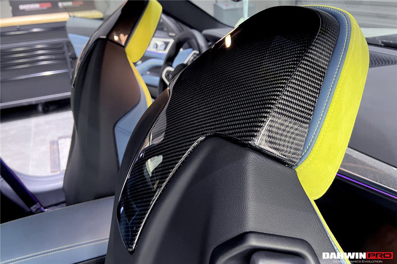 2021-2025 BMW M3 G80 M4 G82/G83 Carbon Fiber Up Seat-Back Cover