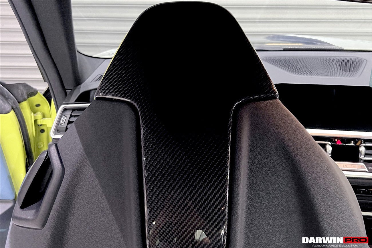 2021-2025 BMW M3 G80 M4 G82/G83 Carbon Fiber Up Seat-Back Cover
