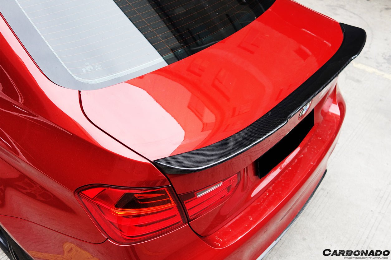 2014-2020 BMW M3 F80 / 3 Series F30 F35 VRS Style Carbon Fiber Trunk Spoiler