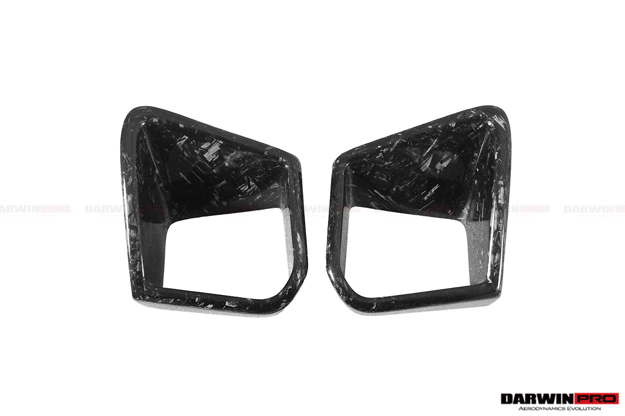 2017 - 2022 Nissan GTR R35 EBA BKSS Style Carbon Fiber Front Bumper Vents