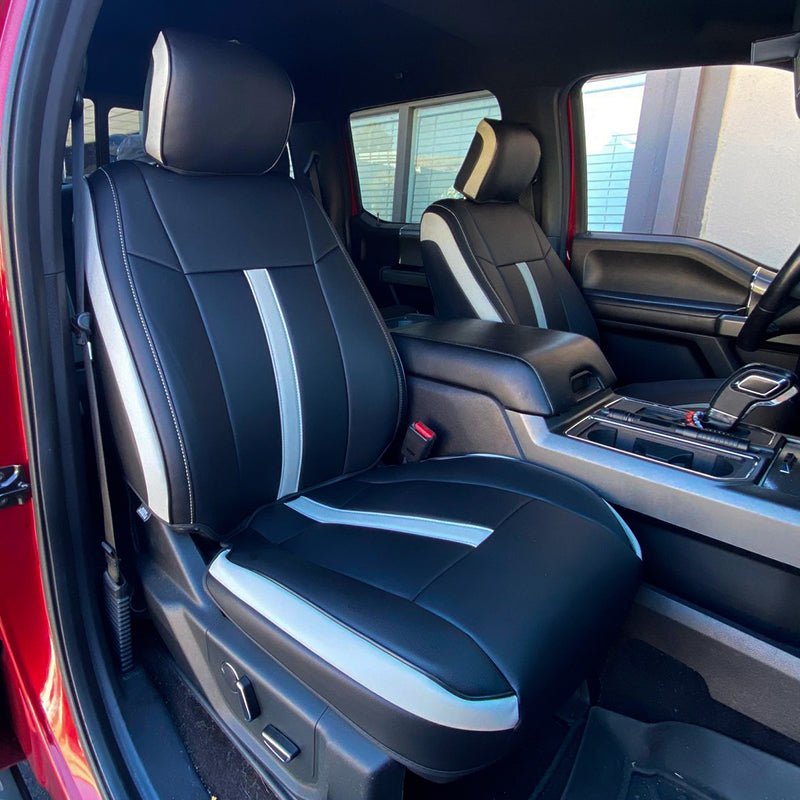 2015-20-ford-f-150-15-22-f-250-f-350-custom-interior-seat-coversGenuine Leather (Custom Order)