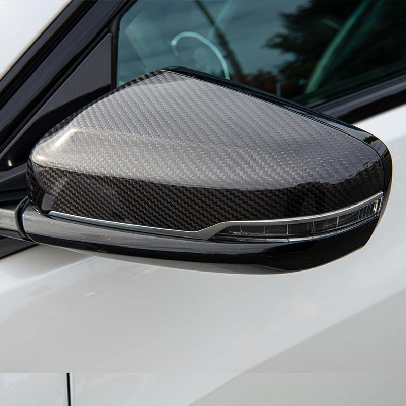 2016-19 Cadillac CTS | CTS-V Carbon Fiber Mirror Covers - Extreme Online Store