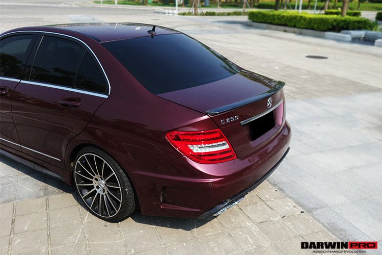 2008 - 2014 Mercedes Benz C Class W204 Sedan Trunk Spoiler