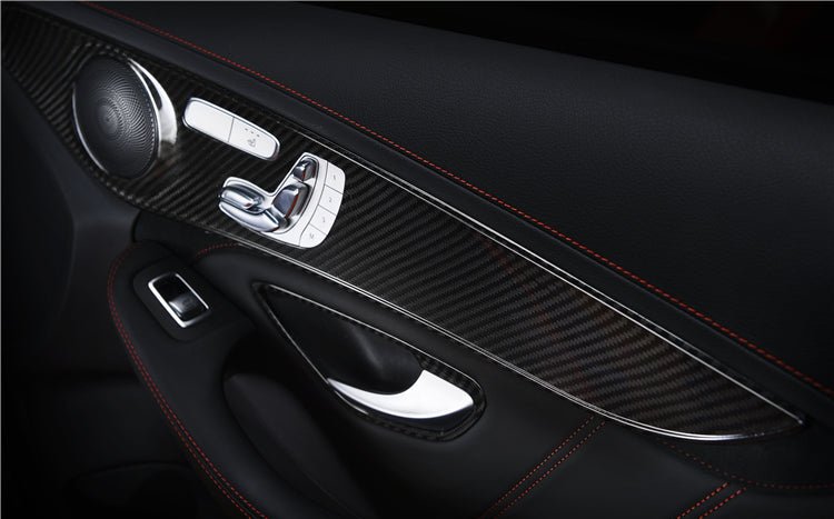 2015 - 2021 Mercedes Benz W205 C63 S AMG Sedan Dry Carbon Fiber Interior