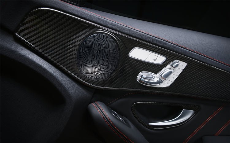 2015 - 2021 Mercedes Benz W205 C63 S AMG Sedan Dry Carbon Fiber Interior