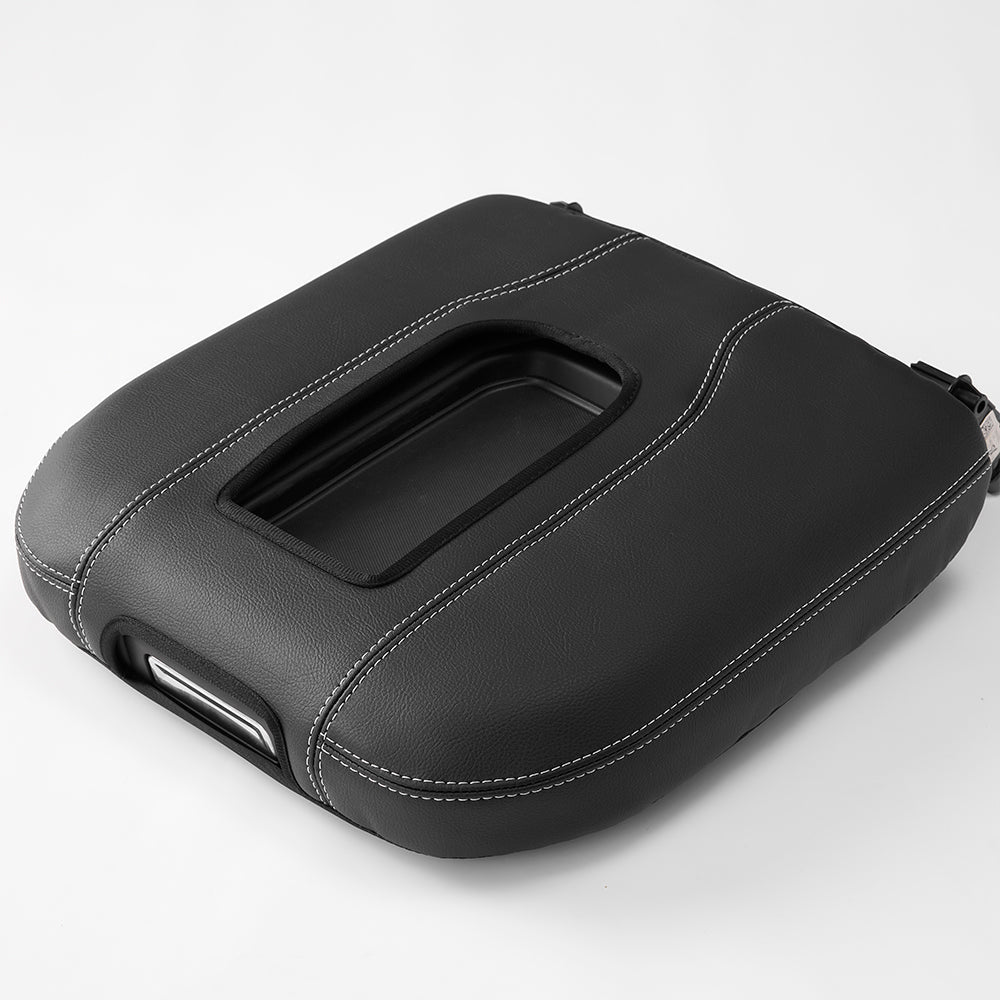 Chevrolet Silverado T1XX Leather Center Console Lid Armrest Cover 2019-2026