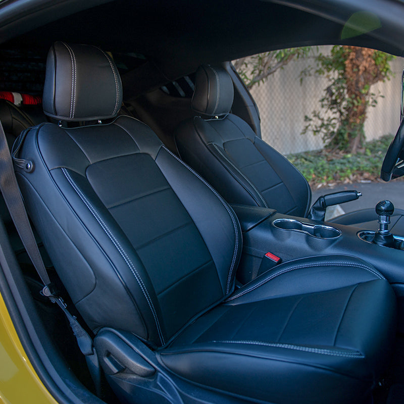 2015-23 Ford Mustang S550 Coupe Genuine Leather Seat Covers