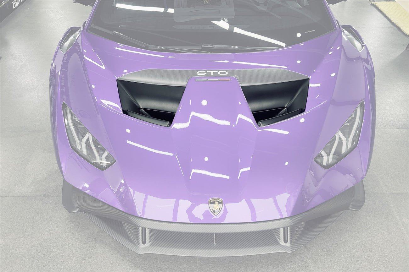 2021 - 2025 Lamborghini Huracan STO Dry Carbon Fiber Hood Vents
