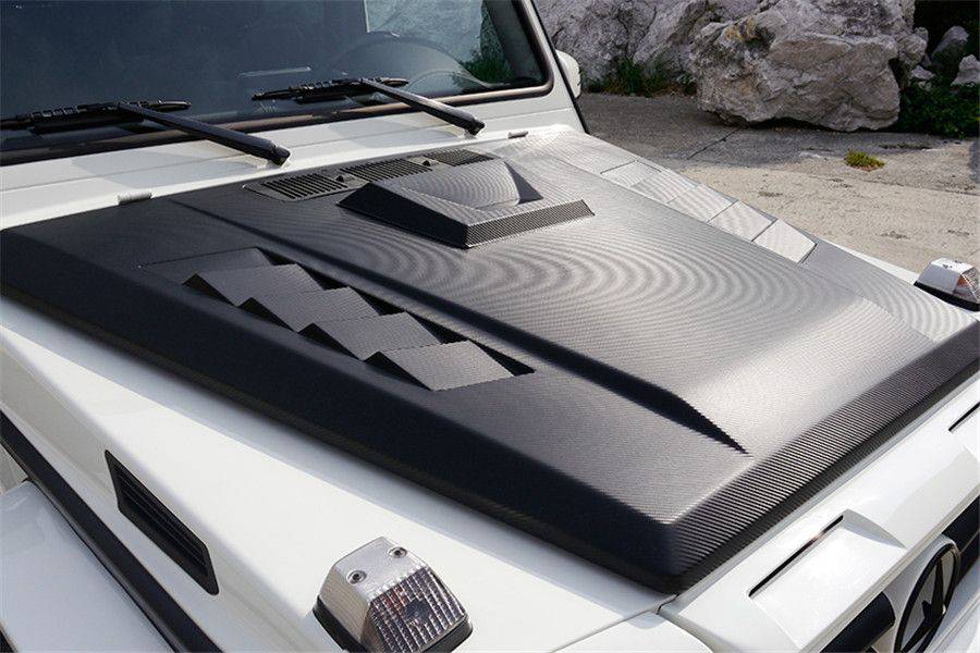 2003-2018 Mercedes Benz W463 G Wagon WD Style HOOD - Carbonado