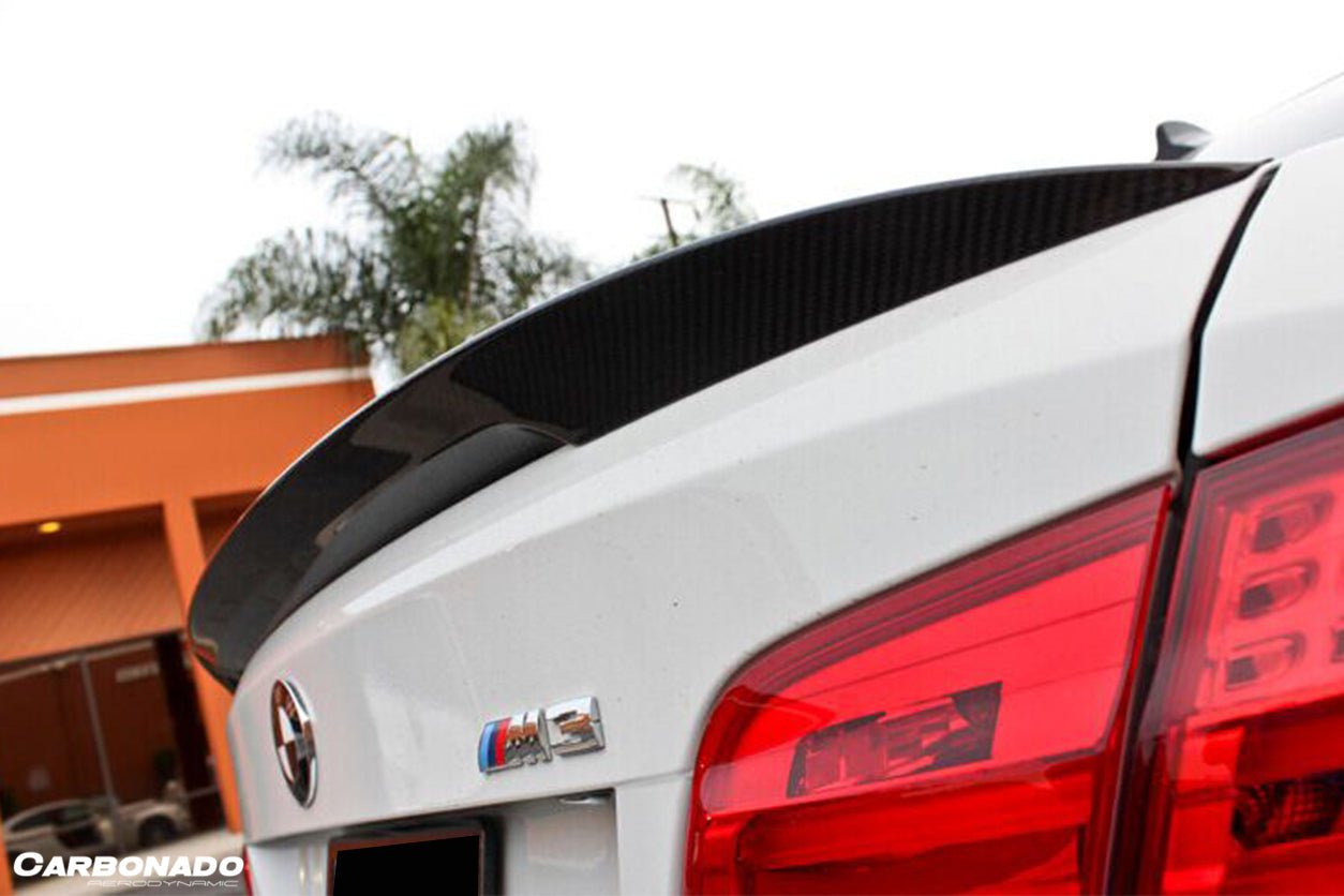2008-2012 BMW M3 E92 MP Style Carbon Fiber Trunk Spoiler