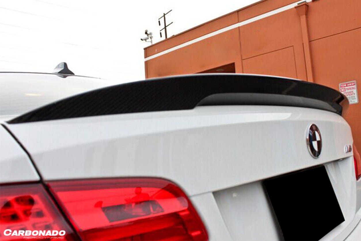 2008-2012 BMW M3 E92 MP Style Carbon Fiber Trunk Spoiler