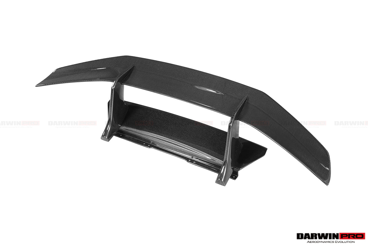 2015 - 2023 Lamborghini Huracan LP610 & LP580 & EVO Coupe Performante Style Carbon Fiber Spoiler Wing and Engine Hood
